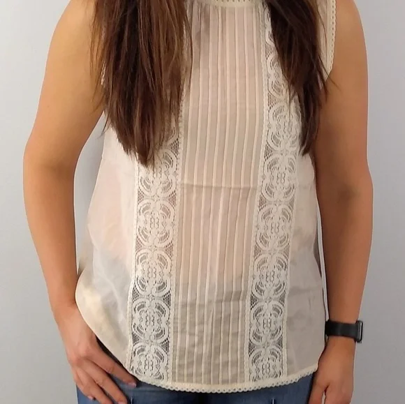 🌟FINAL🌟🆕🌿SUNDANCE SILK AND COTTON TANK🌿 - Picture 3 of 7